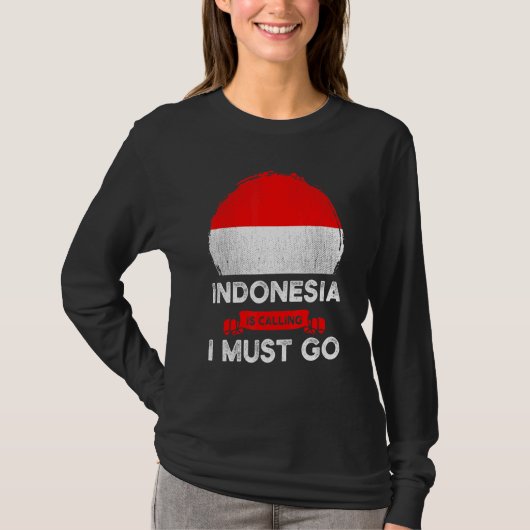 Indonesien fordert, dass ich das indonesische Erbe T-Shirt (Vorderseite)