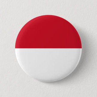 Indonesien ID, Jakarta, Flagge Button