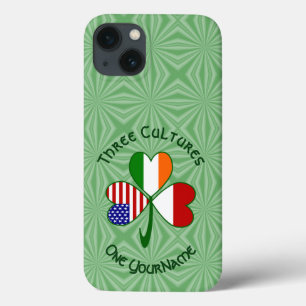 Indonesien Irland USA Kleeblatt Flagge Personalisi Case-Mate iPhone Hülle