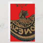 Indonesien Javanese Shadow Puppet Kulturkunst Briefpapier (Vorne/Hinten)