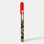 Indonesien Javanese Shadow Puppet Kulturkunst Case-Mate iPhone Hülle (Rückseite / Links)