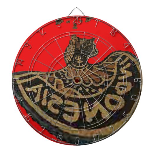 Indonesien Javanese Shadow Puppet Kulturkunst Dartscheibe (vorne)