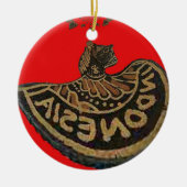 Indonesien Javanese Shadow Puppet Kulturkunst Keramikornament (Vorne)