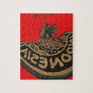 Indonesien Javanese Shadow Puppet Kulturkunst Puzzle