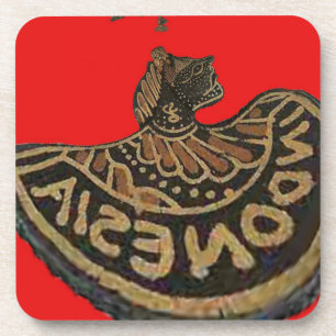 Indonesien Javanese Shadow Puppet Kulturkunst Untersetzer