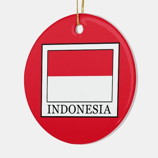 Indonesien Keramik Ornament (Links)