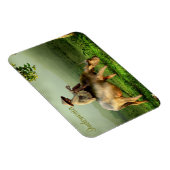 Indonesien Landschaftliche Landschaft mit Buffalo Magnet (Rechte Seite)