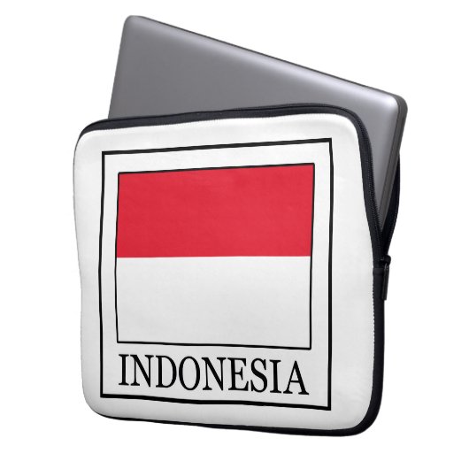 Indonesien Laptopschutzhülle (Vorderseite Links)