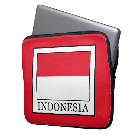 Indonesien Laptopschutzhülle (Vorderseite Links)