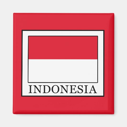 Indonesien Magnet (Vorne)