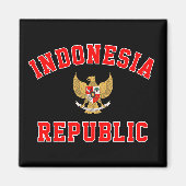 Indonesien Magnet (Vorne)
