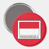 Indonesien Magnet (Vorderseite/Rückseite)