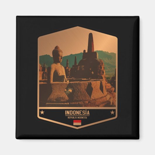 Indonesien Magnet (Vorne)