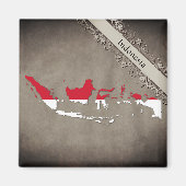 Indonesien Magnet (Vorne)