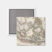 Indonesien, Malaysia Magnet (Vorderseite/Rückseite)