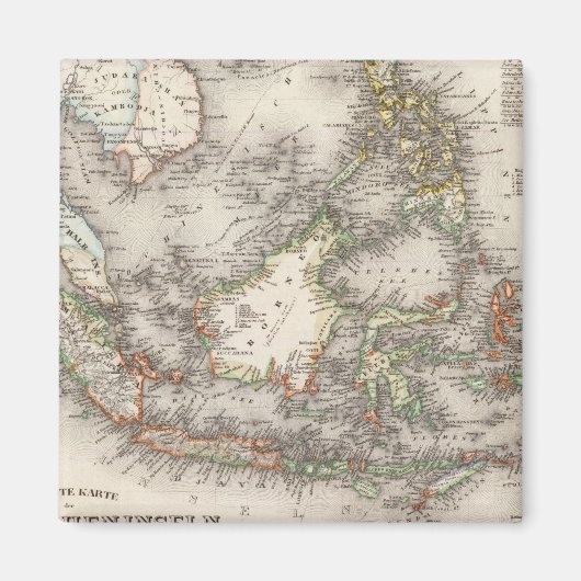 Indonesien, Malaysia Magnet (Vorne)