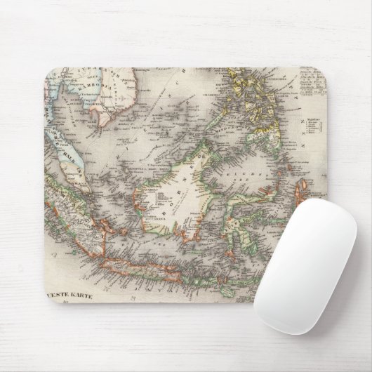 Indonesien, Malaysia Mousepad (Mit Mouse)