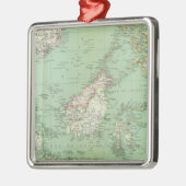 Indonesien, Malaysia Ornament Aus Metall (Links)