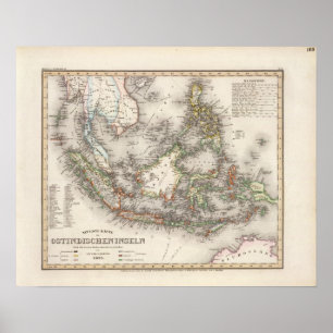 Indonesien, Malaysia Poster