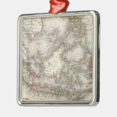 Indonesien, Malaysia Silbernes Ornament (Links)