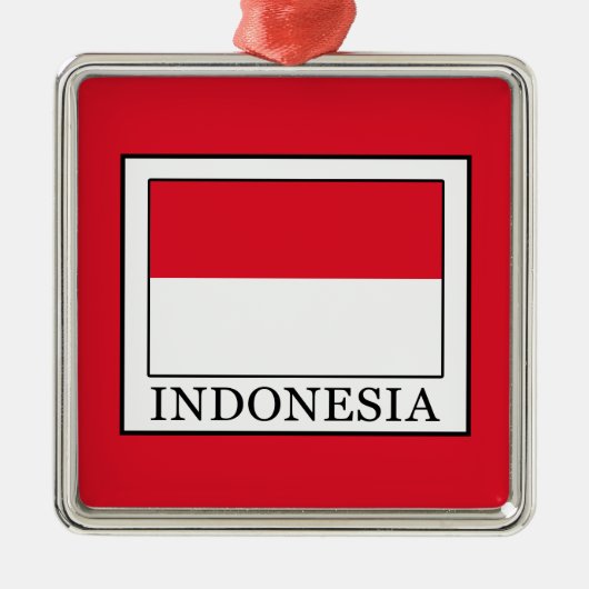 Indonesien Ornament Aus Metall (Vorne)