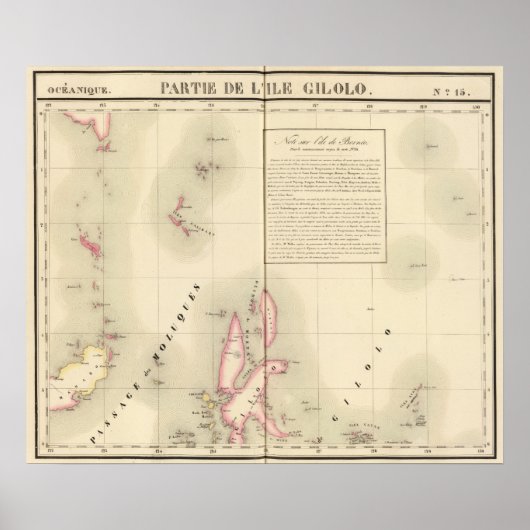 Indonesien Ozeanien Nr. 15 Poster (Vorne)