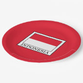 Indonesien Pappteller (Schrägansicht)