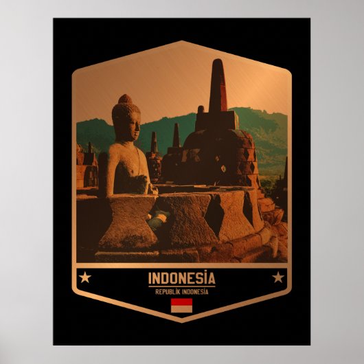 Indonesien Poster (Vorne)