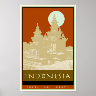 Indonesien Poster
