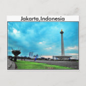 Indonesien Postkarte (Vorderseite)