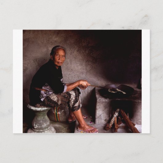 Indonesien Postkarte (Vorderseite)