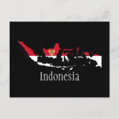 Indonesien Postkarte (Vorderseite)