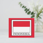 Indonesien Postkarte (Stehend Vorderseite)