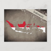 Indonesien Postkarte (Vorderseite)