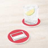 Indonesien Sandstein Untersetzer (Seite)