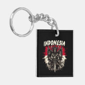 Indonesien schlüsselanhänger (Vorderseite links)