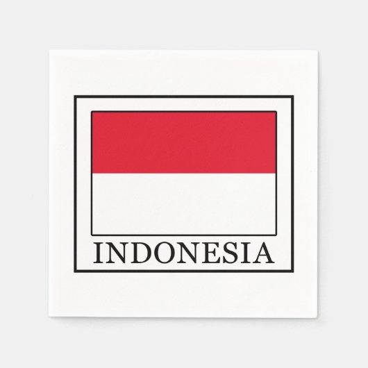 Indonesien Serviette (Vorderseite)