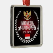 Indonesien Silbernes Ornament (Rechts)