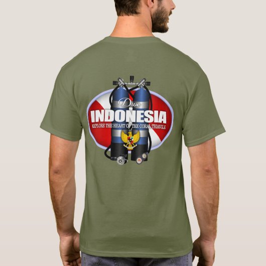 Indonesien (ST) T-Shirt (Rückseite)