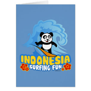 Indonesien Surfing Panda