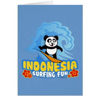 Indonesien Surfing Panda