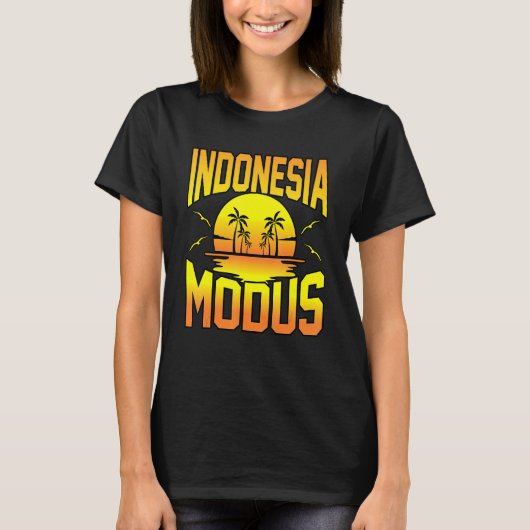 Indonesien T-Shirt (Vorderseite)