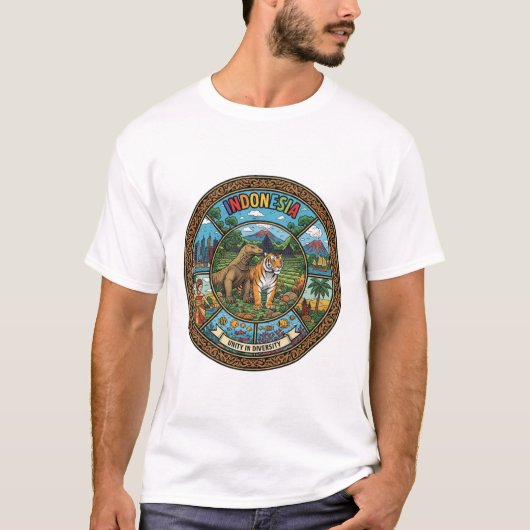 INDONESIEN T-Shirt (Vorderseite)