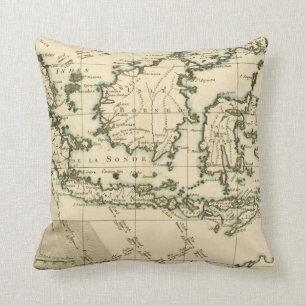 Indonesien und die Philippinen Kissen