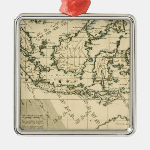 Indonesien und die Philippinen Ornament Aus Metall