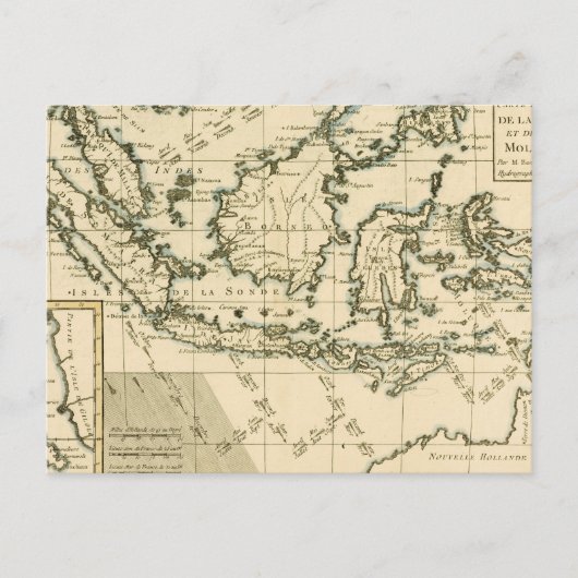 Indonesien und die Philippinen Postkarte (Vorderseite)