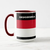 Indonesien-Wappen Tasse (Links)