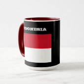 Indonesien-Wappen Tasse (Vorderseite Links)