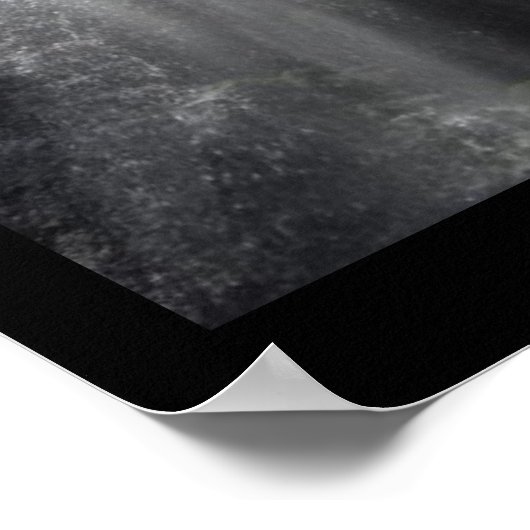 Indonesien Wasserfall Poster (Ecke)