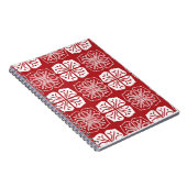 Indonesisch Batik Kawung Gurda Design Notizblock (Rechte Seite)